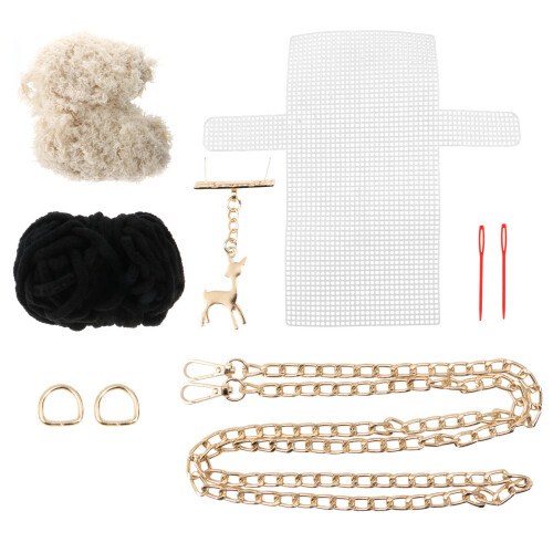 juego de material para bolso de de cruz, kit diy