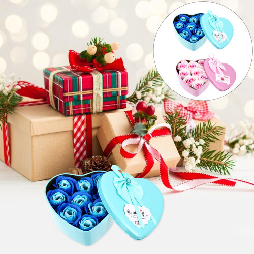 2pcs Creative Soap Flower Gift Box Scented Romantic Festival Gift 1