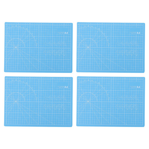 4 Pcs Cutting Board Patchwork Scrapbook Tools Multifunction Pvc