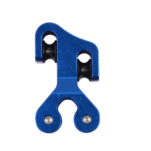 Compound Bows Cable Slide Aluminium Alloy Blue Bowstring Replacement Cable Guard Roller for Compound Bows