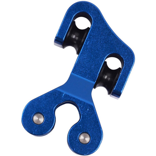 Compound Bows Cable Slide Aluminium Alloy Blue Bowstring Replacement Cable Guard Roller for Compound Bows 1