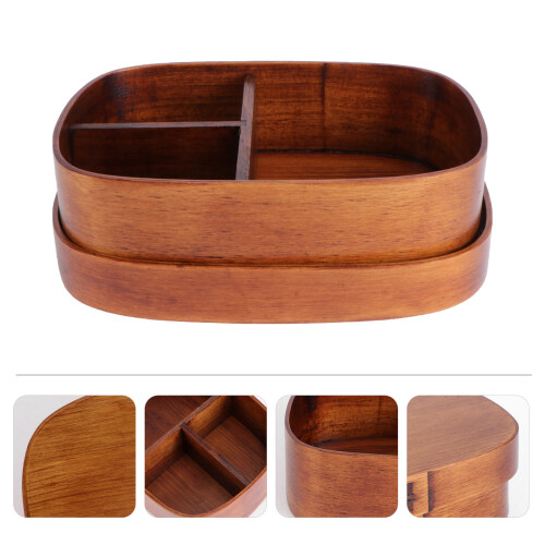 Lunchbox Aufbewahrungsbehälter Aus Holz 1