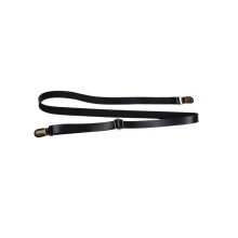 2Stk Schwarze Leder Hosenträger Strap Für Kinder Komfortabel Strap
