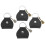 4 Gitarrenplektrum Mit Metallband 1