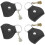 4 Gitarrenplektrum Mit Metallband 8