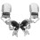 Sweater Clips Cinch Clips Mit Schleife Legierung 1 Satz 3