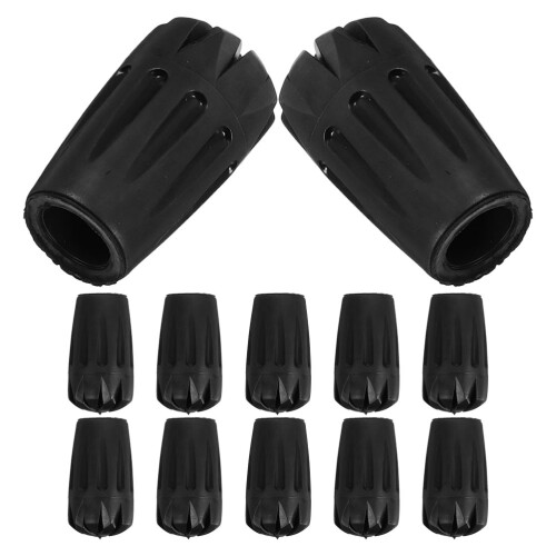 embouts rechange 11 mm pour cannes 12 pièces antidérapants