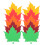 50 pièces décorations automne érable en papier pour tableau 1