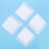 4Pcs Cotton Handkerchief With White Lace Edge 9