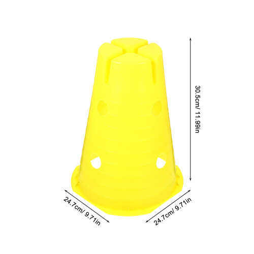 Mlins Cones For Soccer Training Agility Child Yellow 1