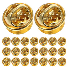 50 Sets Butterfly Hat Accessories Locking Pin Back Enamel