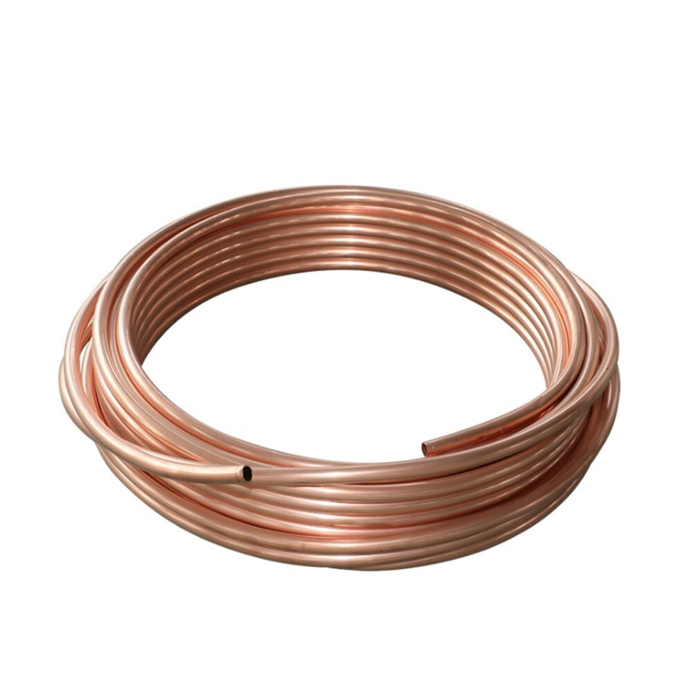 99.9% T2 Soft Copper Tube Wire For Magnet Coils, Multi-Size 2Mm-19Mm, 5 Meter Length (8Mm Od 1Mm Wall) 9084446531404