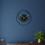Wall Hanging Clock Decorative Led Smart Clocks For Living Room Black 8