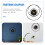 Wall Hanging Clock Decorative Led Smart Clocks For Living Room Black 11