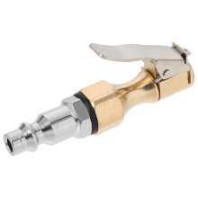 Masteelf  Auto Tire Inflator Chuck Air Compressor Relief Valve Golden