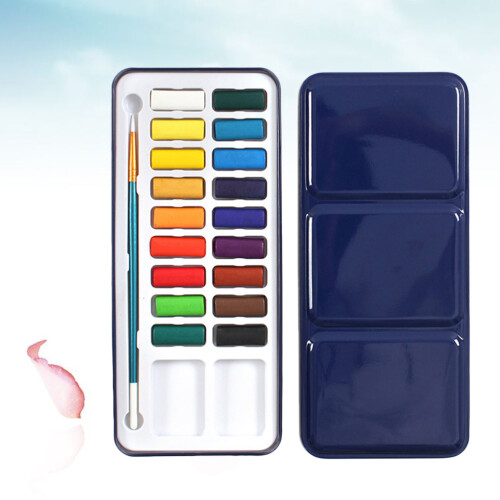 Set Watercolor Watercolour Refillable Water Brush Pen 1