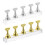 2 Sets False Nail Stand Practice Rack Art Supplies 3
