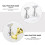 2 Sets False Nail Stand Practice Rack Art Supplies 10