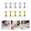 2 Sets False Nail Stand Practice Rack Art Supplies 2