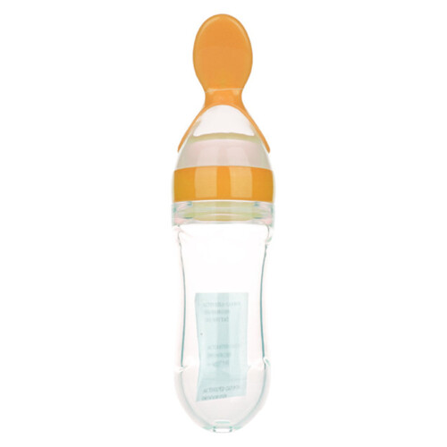 Silicone Rice Bottle Spoon Scoops Milk Bottle Feeder Bottle