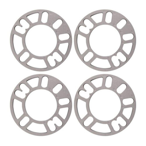 4 Pcs Hub Spacer Wheel Spacers Auto Accessories Child Silver