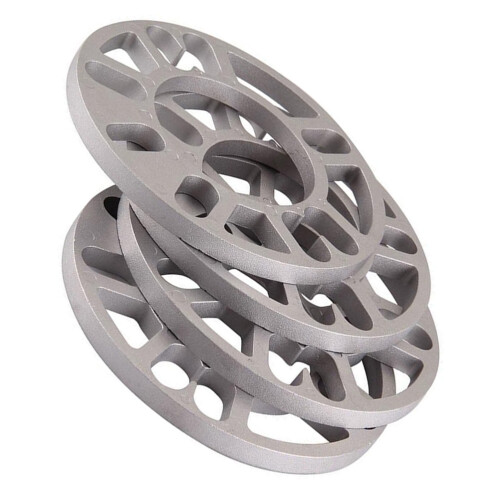 4 Pcs Hub Spacer Wheel Spacers Auto Accessories Child Silver 2