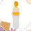 Silicone Rice Bottle Spoon Scoops Milk Bottle Feeder Bottle 4