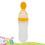 Silicone Rice Bottle Spoon Scoops Milk Bottle Feeder Bottle 2
