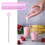 glass muddler stirrer for milk coffee juice drink 10