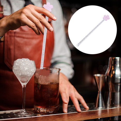 glass muddler stirrer for milk coffee juice drink 1