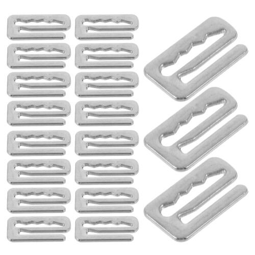 20 Pcs Apron Buttons Fixing Clip Child Man Barber Cape Strap Hook