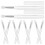 10 Pcs Silicone Makeup Brush Lip Gloss Making Kit Brushes Applicator 1