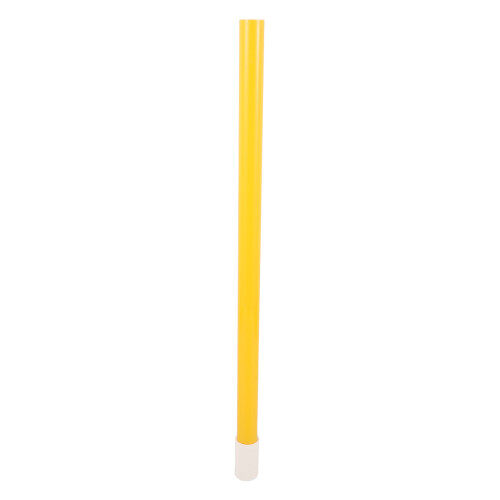 High Jump Stand Pole Part Yellow 1pcs 21.7in