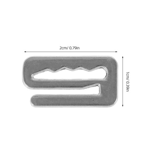 20 Pcs Apron Buttons Fixing Clip Child Man Barber Cape Strap Hook 1
