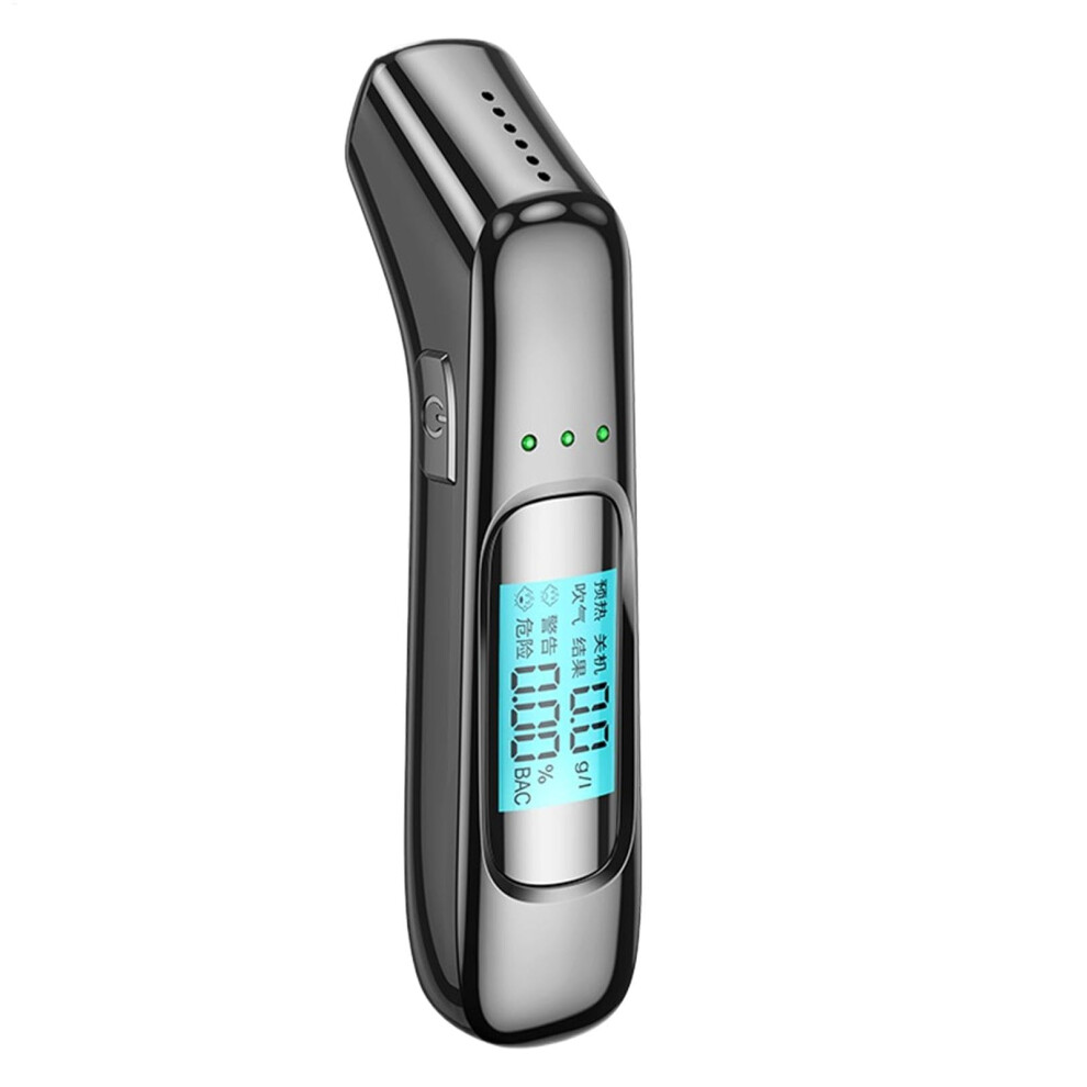 Breathalyzer For Alcohol, Rechargeable Breath Tester With Led Display, Portable Accurate Detection For Driving Safety 9354506441685