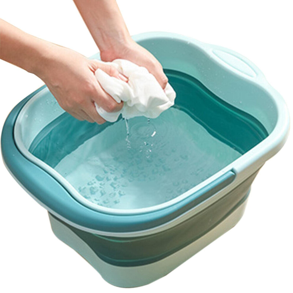 Foldable Foot Bath Tool Tub Basin Tools Foot Spa Foldable Footbath Large Foot Soaking Tub Bucket Tray Collapsible Foot Spa