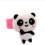 12 Panda Ring, Panda-Finger-Ringe, Party-Ringe, Ringe Für 9