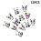 12 Panda Ring, Panda-Finger-Ringe, Party-Ringe, Ringe Für 7