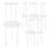 12 . soportes para capas de pastel con varillas, reutilizables 10