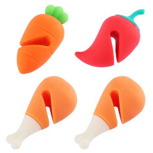 4 estantes para tapas de olla silicona con