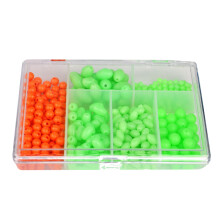 boîte de perles lumineuses pour pêche, matériel et outils extérieur