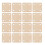 carte carrée en 36 pcs 4 trous pour décoration 1