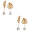 4 pcs . pour armoire, 6
