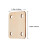carte carrée en 36 pcs 4 trous pour décoration 3