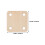 carte carrée en 36 pcs 4 trous pour décoration 2