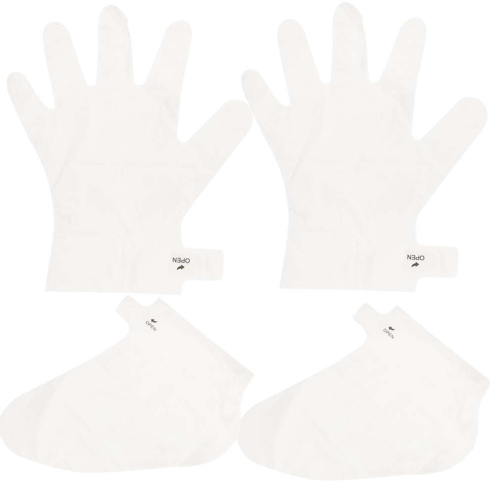 2pcs hand and foot mask moisturizing exfoliating whitening spa gloves-image-OPC-PMCDKHZ-NEW