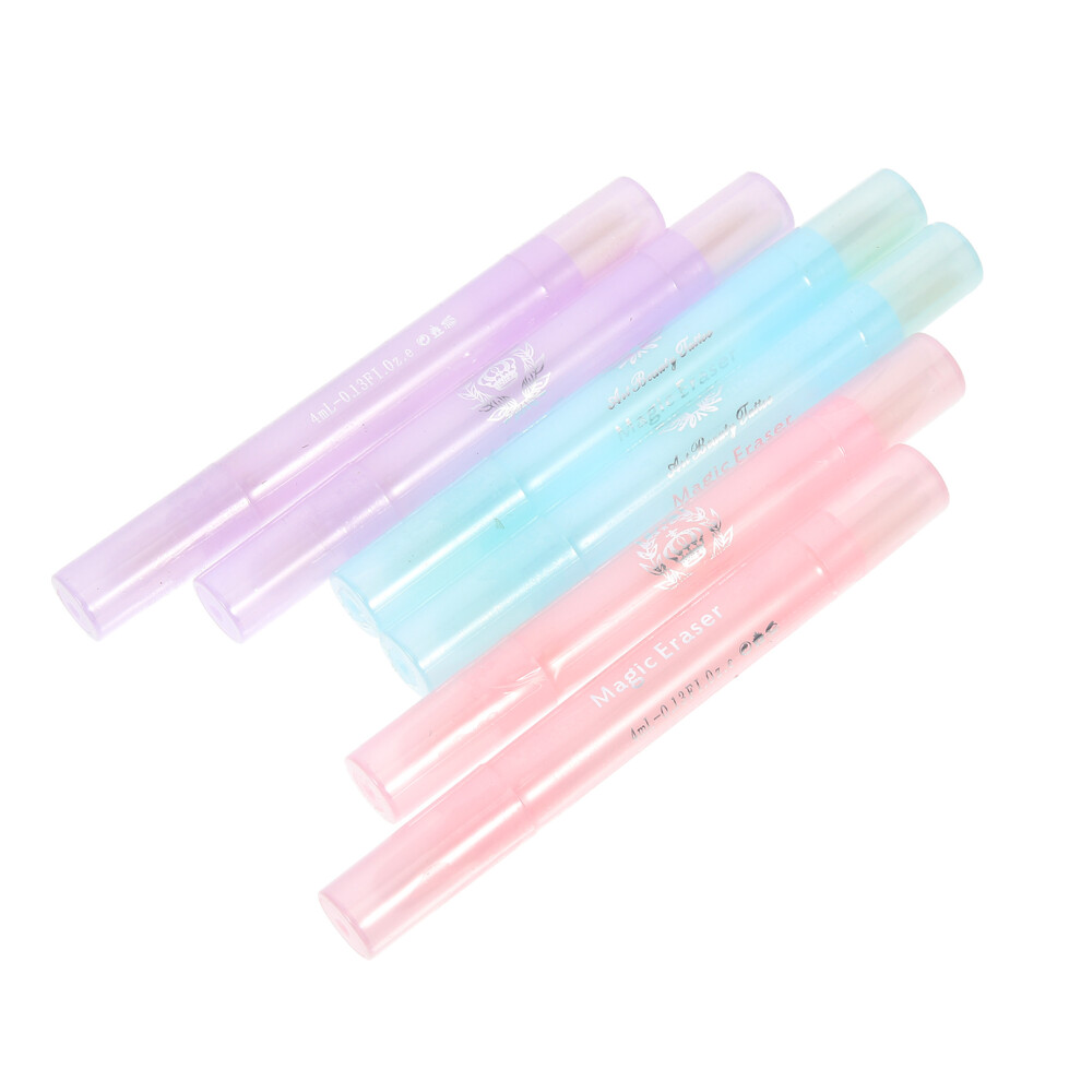Supvox 6 Pcs Nail Polish Remover Pen For Manicure Correction