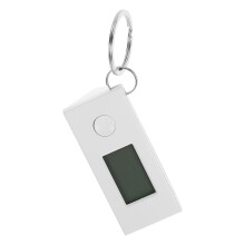 Backpack Key Pendant Digital Watch White Metal 1pack