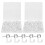 100 Pcs Push Pins Clear Round Head Decorative Bulletin Thumbtacks 4