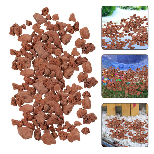 1 bag microlandscape miniature natural stones for model sand table 2